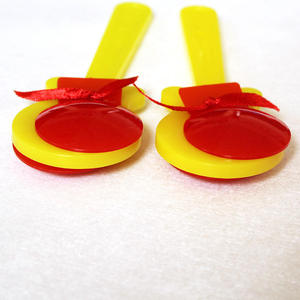 Castagnette en plastique à poignée pour instrument de musique Orff, vente en gros - Product Image 4