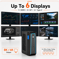 AMD R7 9800X3D Gaming Mini PC RTX 5070 12G Dedicated Graphics Wi-Fi 7 DDR5 96GB Ram 4K Desktop Computer Factory Wholesale