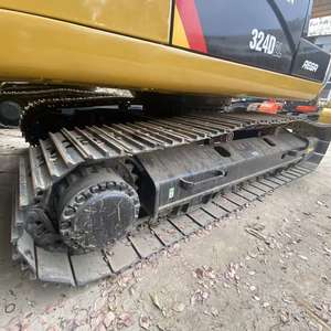 Excavadora Usada Cat 324D2L de 24 Toneladas Original de Japón, Bien Mantenida, Durabilidad, Estabilidad, Buen Precio, Componentes Principales: Motor y Engranaje - Product Image 4