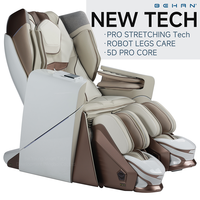 Fauteuil de massage 4D 2026 avec fonction de relaxation complète du corps, étirement profond de type yoga, guide vocal IA, pour soulager les maux de dos, utilisation à domicile ou au bureau