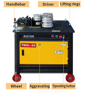 Máy uốn vòng tròn tự động thủy lực cho ống và thép hình, máy uốn thép góc - Product Image 2