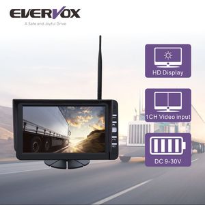 7 ''moniteur 2.4G Numérique Sans Fil Voitures/Camions Vue Arrière Système De Caméra De Recul Caméra de Voiture Arrière - Product Image 5