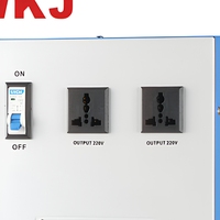 Régulateur de tension monophasé 5KVA entièrement automatique en cuivre, modèle SVC/TND, avec écran LCD pour applications 50Hz