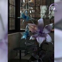 Vente chaude à la main Eva mousse hawaïenne fleur d'hibiscus tous les temps accessoires de mode pour noël Thanksgiving nouvel an