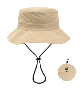 Summer Waterproof Argyle Cartoon Cycling Travel Pocket <b>Light</b> Weight Quick Drying Unisex Bucket <b>Hat</b> Packable - Product Image 2