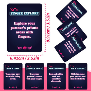 Cross-border New 50-<b>card</b> Couples SEX Board Game Cardsfun Interactive <b>Playing</b> <b>Cards</b> for Womens Gatherings Indoor Use - Product Image 3