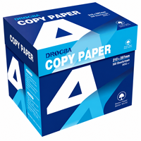 Papel de Copia A4 de Alta Luminosidad 75/80/100GSM, Papel para Impresora de Oficina, Bajo en Polvo, Grosor Uniforme, Paquete Personalizado para Pedidos al por Mayor de Oficina