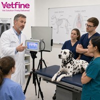 Unité de radiographie numérique portable pour vétérinaires, haute résolution, pour hôpital vétérinaire, clinique équine, imagerie quotidienne