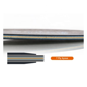 Raqueta de Tenis de Mesa <span class=keywords><strong>Boer</strong></span> Custom Classic de 7 Capas de Madera Ayous X6 - Product Image 5