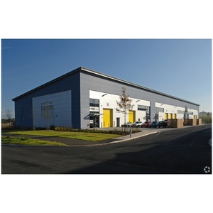 Bâtiment <span class=keywords><strong>de</strong></span> <span class=keywords><strong>construction</strong></span> <span class=keywords><strong>métallique</strong></span> préfabriqué multi-étages en <span class=keywords><strong>acier</strong></span> léger commercial, soudage et découpe pour hall d'exposition préfabriqué - Product Image 1