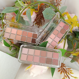 Fabricants de maquillage pour les yeux COSNINI 12 couleurs ombre ajouter votre propre marque Palette de fard à paupières Palette de fard à paupières à haute pigmentation
