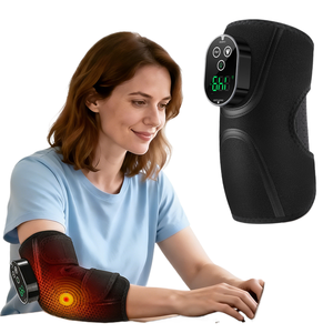 Ceinture de <span class=keywords><strong>massage</strong></span> chauffante intelligente sans fil rechargeable <span class=keywords><strong>pour</strong></span> le soulagement des douleurs articulaires, avec fonction de vibration et de <span class=keywords><strong>massage</strong></span> <span class=keywords><strong>pour</strong></span> le coude - Product Image 1