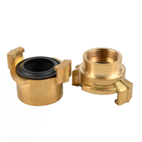 Raccord rapide femelle en laiton fileté BSP 3/8 1/2 3/4 1 pouce, raccord Geka pour tuyau d'arrosage de jardin