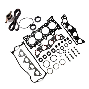 Kit de Juntas de Culata HS9915PT-1 HS41601 + Kit de Correa de Distribución con Pernos, Apto para Motor 1.6EL 1.6L SOHC 16 Válvulas L4, Código de Motor <span class=keywords><strong>D16Y8</strong></span> - Product Image 1