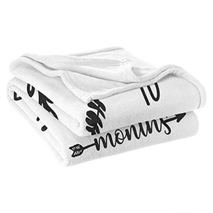 Sedex Soft Thick Boy o Girl Infant poliestere Custom Plant Universe Minky neonato mensile Milestone coperta - Product Image 4