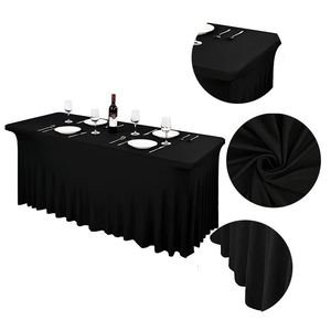 Mantel Rectangular Personalizado de Moda, Rojo, de Poliéster, para Eventos - Product Image 3