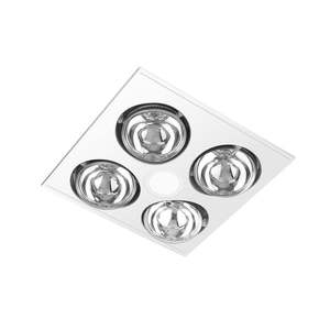 <span class=keywords><strong>Lampe</strong></span> <span class=keywords><strong>Chauffante</strong></span> Moderne pour <span class=keywords><strong>Salle</strong></span> <span class=keywords><strong>de</strong></span> <span class=keywords><strong>Bain</strong></span> Intérieure, Élément Chauffant en Plastique Écologique avec Protection Contre la Surchauffe et Ventilateur d'Extraction <span class=keywords><strong>au</strong></span> <span class=keywords><strong>Plafond</strong></span> - Product Image 4