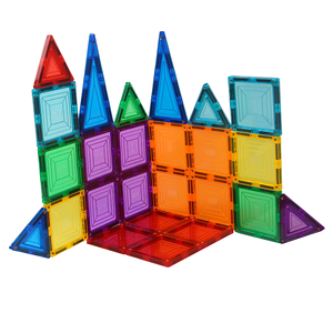 Blocchi di costruzione educativi per bambini bambini in età prescolare piastrelle magnetiche giocattoli da costruzione ispirati agli animali per età da 5 a 7 anni - Product Image 2