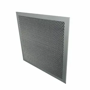dust control activated polyurethane ventilation filter smoke reduce floor register air filter panel