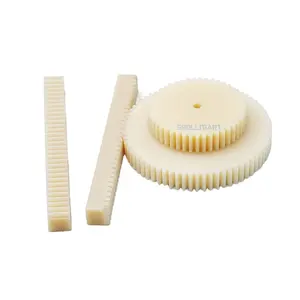 Machining Cnc Parts Custom Made Precision Low Friction Wear Resistance Small Plastic Gears Plastic Gear Replacement