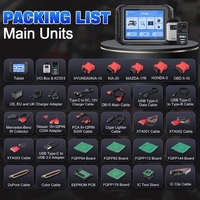 Programmatore di Chiavi X100 MAX KC501 per Codifica IMMO/ECU, Scanner Diagnostico OBD2 per Tutti i Sistemi, Controllo Bidirezionale, Schermo Touch da 9.7 Pollici