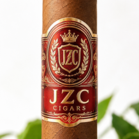Bandeaux personnalisés pour cigares cubains, étiquettes en feuille d'or gaufrée, autocollants de tabac faits main de qualité supérieure pour cigarettes
