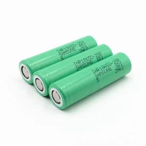 Vente en gros <span class=keywords><strong>Samsung</strong></span> <span class=keywords><strong>25R</strong></span> Rechargeable 2500mah 10c 3.7v Li Ion Cell 1200 1500 1800 2000 2200 2400 2600 2900 3000 Mah 18650 Lithium B - Product Image 3
