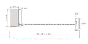 Uittrekbare waslijn <span class=keywords><strong>Tendedero</strong></span> retráctil 4,2 M Líneas dobles <span class=keywords><strong>Cuerda</strong></span> <span class=keywords><strong>de</strong></span> lavandería Espacio-Saverwall Línea <span class=keywords><strong>de</strong></span> secadora <span class=keywords><strong>de</strong></span> ropa montada <span class=keywords><strong>extensible</strong></span> - Product Image 2