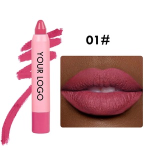 Rótulo privado de veludo, batom matte crayon à prova d' água de longa duração, vermelho, caneta de maquiagem, conjuntos de presente - Product Image 2