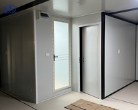 Conteneur modulaire préfabriqué de 20 pieds, économique, standard, complet, isolé et extensible, pour bureau à domicile ou habitation portable