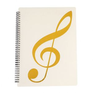 Livre de partitions A4 en matériau PP, livre de partitions pour piano, imperméable - Product Image 1