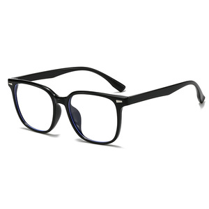Vente en gros de lunettes anti-lumière bleue ultra-légères à monture TR90 pour femmes, style coréen tendance, grande monture, pour maquillage naturel. - Product Image 5