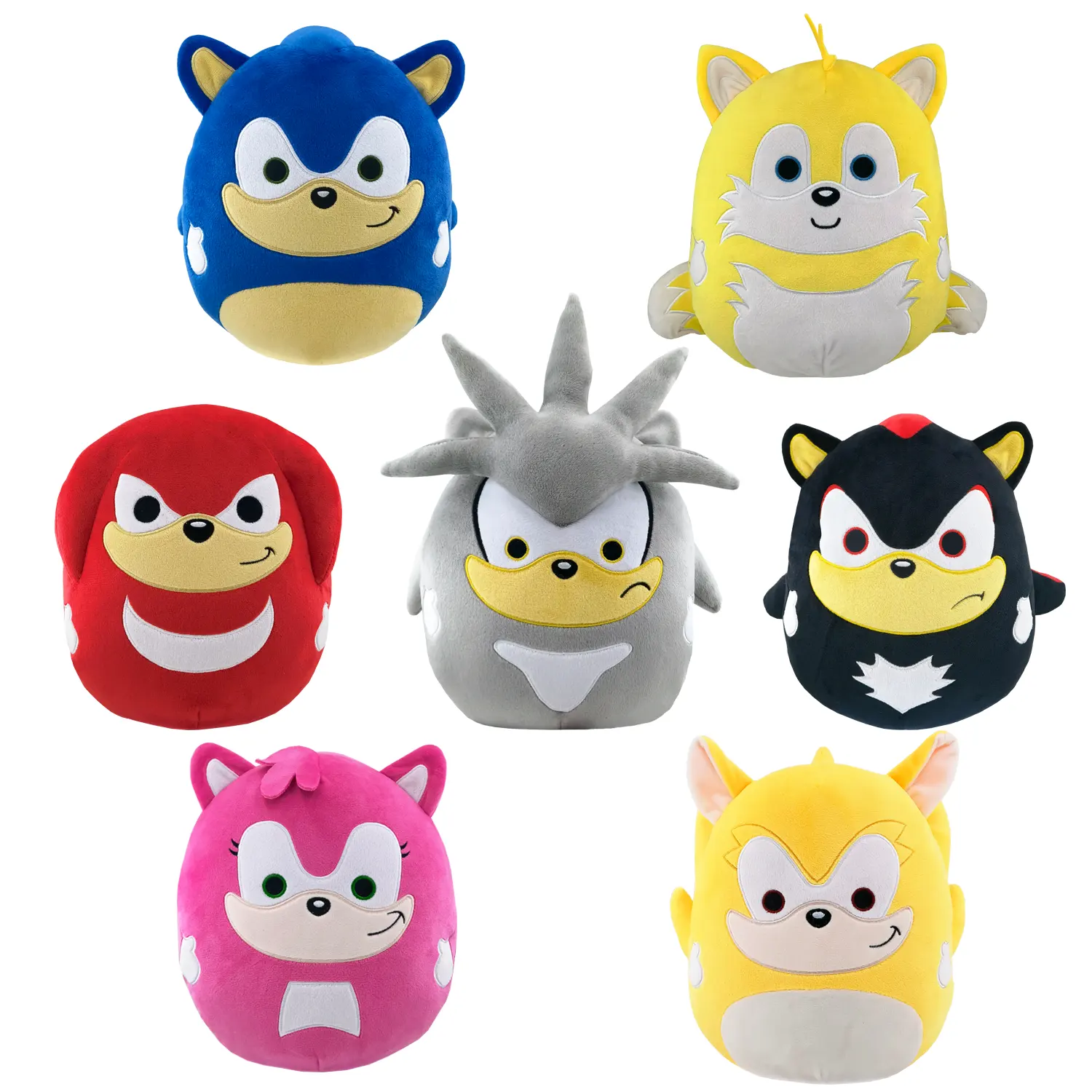 Sonic peluche cuscino giocattoli cartone animato bambola gioco film 25CM peluche figura bambola di pezza regalo di compleanno per bambini