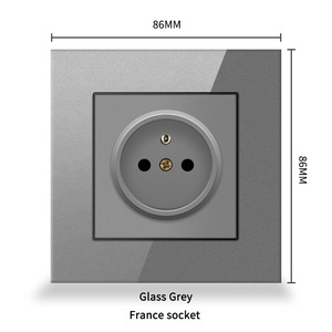 YuHe Group 4-Gang 4-Way <b>Touch</b> Control Wall <b>Switch</b> Wi-Fi for App Minimalist Design IP20 16A 230V Tempered Glass - Product Image 5