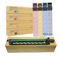 X&O Premium DR316 / DR-316 / DR 316 Unité de tambour Konica Minolta Bizhub C250i pour photocopieur Bizhub C300i C360i C251i C301i C361i