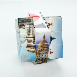 ลูกบาศก์รูบิกแบบแข็ง <span class=keywords><strong>3x3</strong></span> ของ Beckon Custom ของที่ระลึก DIY ของขวัญสร้างสรรค์ที่ไม่เหมือนใคร ของตกแต่งบ้าน สำนักงาน โต๊ะทำงาน - Product Image 2