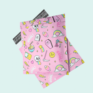 Sobres de poliéster personalizados, respetuosos con el medio ambiente, de Canadá, impermeables, bohemios, venta al por mayor - Product Image 4