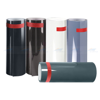 Film teinté pour phares de voiture TPU gris clair direct d'usine Film anti-rayures auto-cicatrisant pour phares de voiture Films de voiture OEM personnalisés