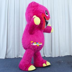 Offre Spéciale géant gonflable saucisse bouche monstre coquelicot mascotte Costume publicité commerciale portable marche 2m/2.6m pour adulte - Product Image 2