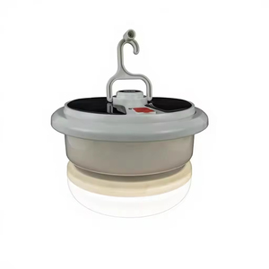 Lámpara LED Solar Portátil para Camping con Batería de Litio, Control Táctil, Clasificación IP, Luz Blanca Cálida 50000 - Product Image 1