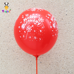 Palloncini Pubblicitari Personalizzati Colorati Più Popolari, Palloncini in Lattice con Logo Promozionale, Palloncini Stampati per Compleanni con Elio - Product Image 4