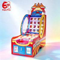 Console de jeu d'arcade commerciale à monnayeur, jeu de lancer de balles avec distribution de tickets, pour centre commercial, vente en gros