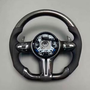 Volante de Cuero y Fibra de Carbono Nuevo/Mejorado al por Mayor para <span class=keywords><strong>BMW</strong></span> F10 F30 F20 F45 M5 M6 <span class=keywords><strong>M7</strong></span> F07 F52 E60 E90 E71 E72 X3 X5 - Product Image 6