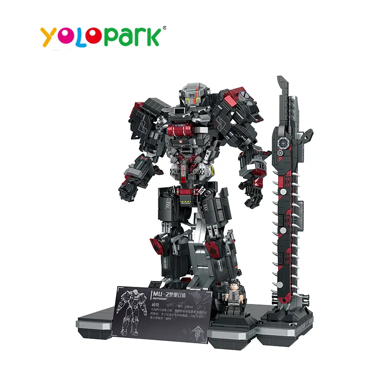 Building Block Incarnazione Serie MU-2 Heavywalker Squalo Bianco No. 04 Gift Set giocattoli