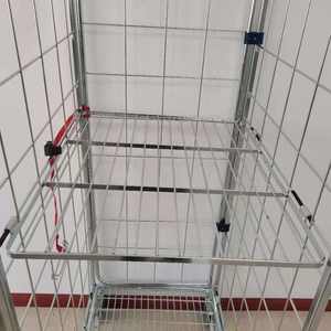 Vente directe d'usine, <span class=keywords><strong>cage</strong></span> de stockage en acier avec traitement de surface galvanisé au zinc, capacité de 500 kg, certifiée ISO9001 - Product Image 4