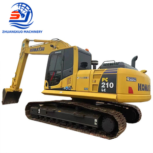 Excavadora de orugas usada de 21 toneladas Komatsu PC210, excavadora de segunda mano de 21 toneladas, precio bajo en buen estado, a la venta - Product Image 1