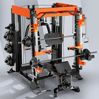 Equipo de Cable Cruzado para Ejercicios de Fuerza, Jaula de Potencia, Soporte para Sentadillas, Gimnasio en Casa, Entrenamiento Multifuncional, Máquina Smith