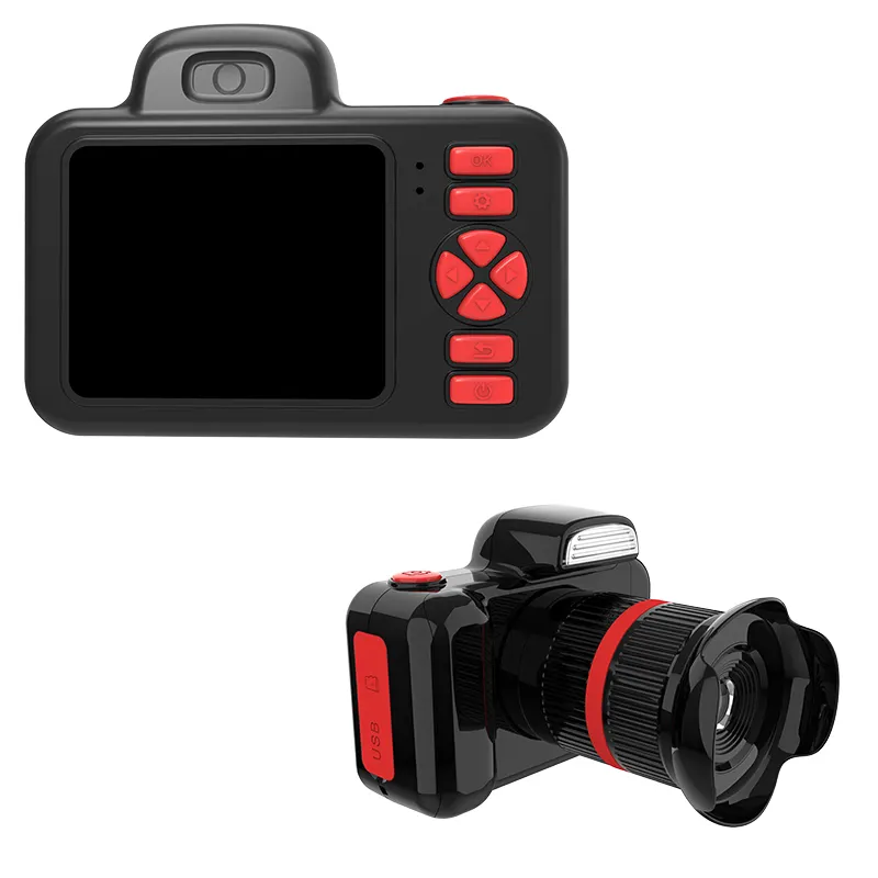 Nuevo modelo de cámara réflex digital de megapíxeles, cámara digital Full HD, vídeo HD, cámara digital selfie
