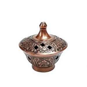 Brûleur d'encens en laiton écologique et durable à la fleur de cerisier, porte-encens aromatique pour la maison, encensoir d'aromathérapie pour le bureau - Product Image 2