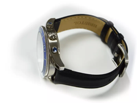 Montre originale pour hommes, boîtier en céramique, lunette de 40mm, ETA 7750, bracelet en cuir, livraison gratuite